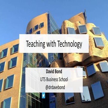Teaching with Technology