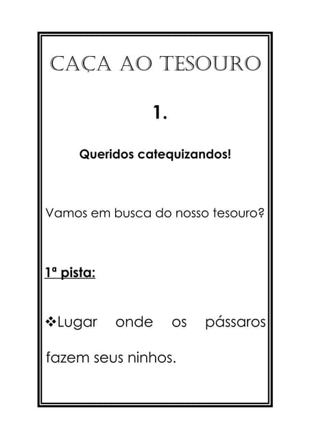 Caça ao tesouro