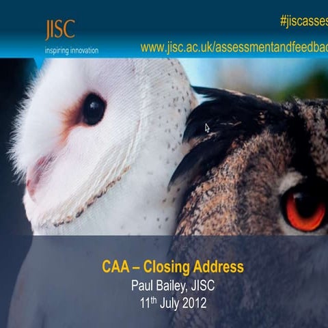 CAA 2012 Closing Address 