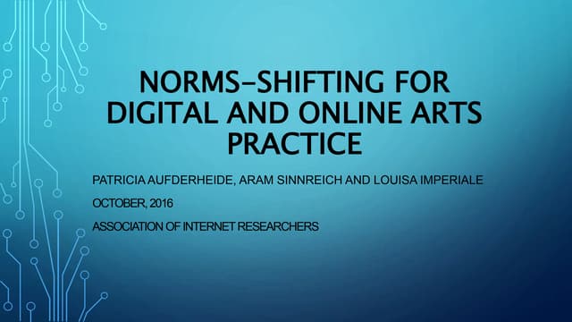 Fair Use and the Visual Arts