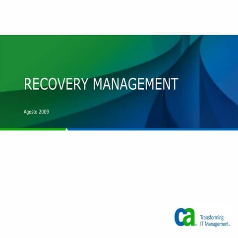 Ca Ar Cserve Backup R125 Ca X Osoft R125 Evento Partners Ca 2009