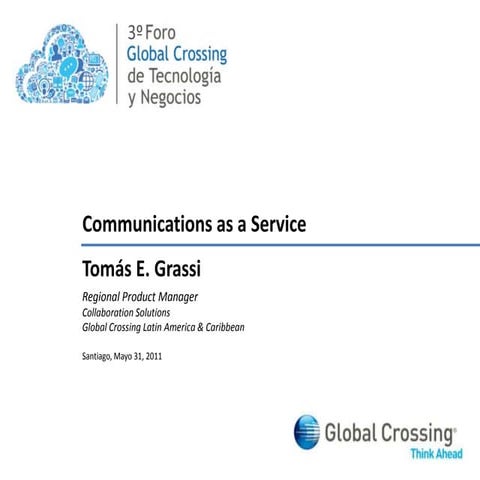Tomás Grassi - Communications as a Service
