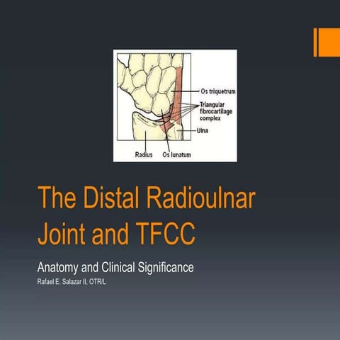 Anatomy of Triangular Fibrocartilage complex | PPTX