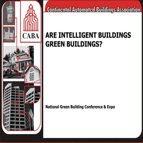 Caba Green Buildings Conf 2006