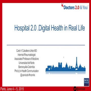 Digital Health in Real LIfe #RotReuma 