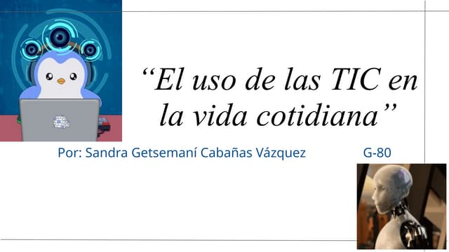 Que son las TIC? (En la escuela, trabajo y escuela)