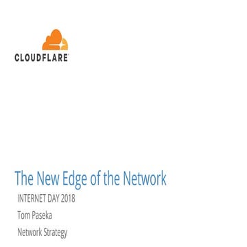 The New Edge of the Network