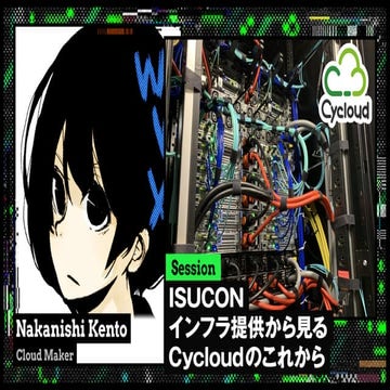 ISUCONインフラ提供から見るCycloudのこれから #ca_base_next / future of Cycloud see from ISUCON10's infrastructure