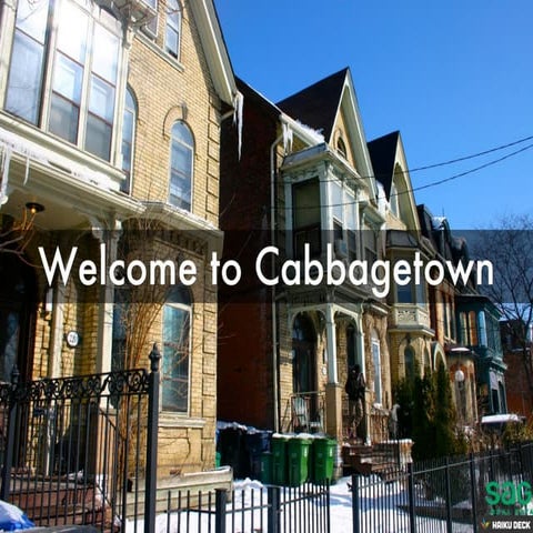 Cabbagetown Toronto 