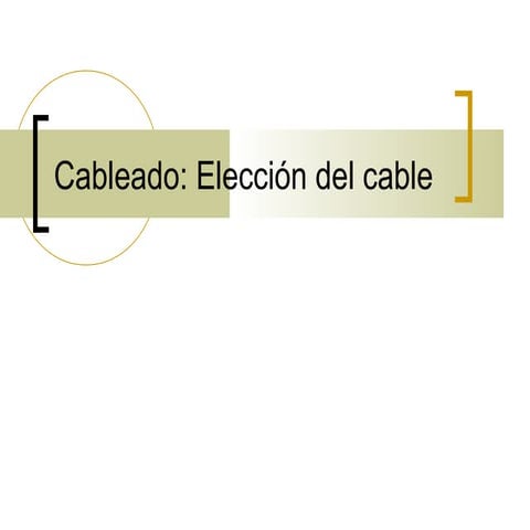 Cableado horizontal y vertical