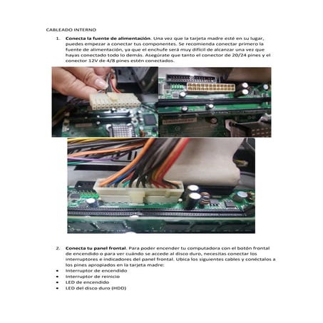 Cableado interno | PDF