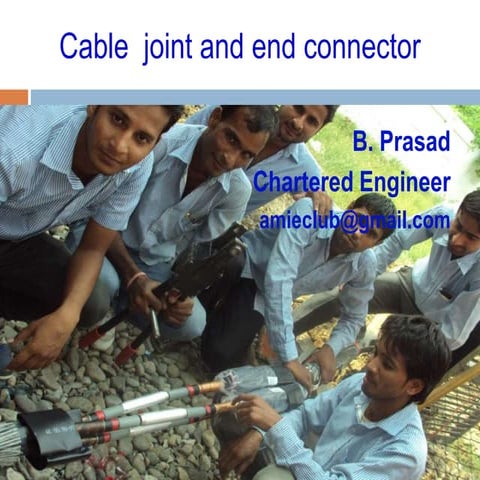 Cable joint n end connector