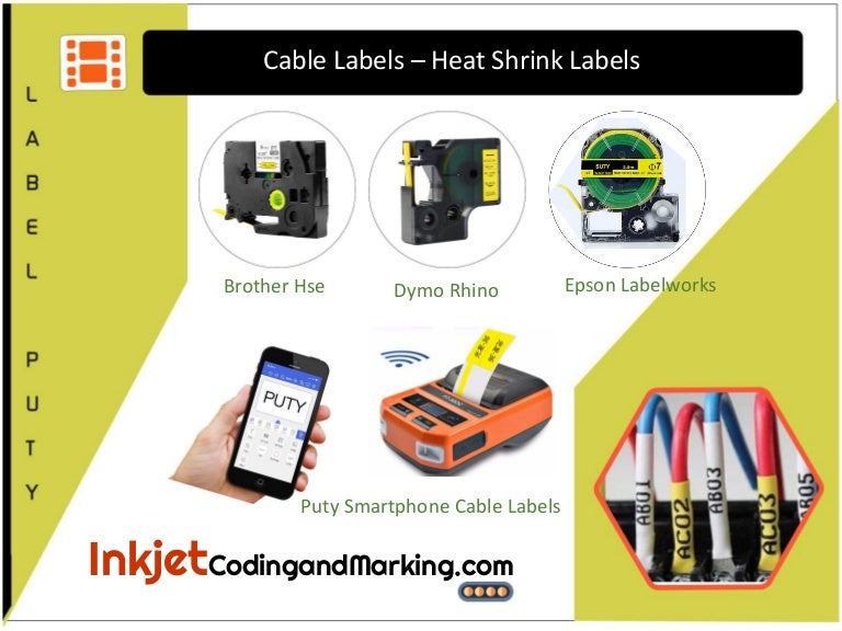 Cable Labels Heat Shrink Labels