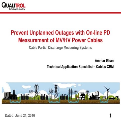 Descarga Parcial de Cables - Conferencia Virtual