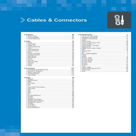 Cables And Connectors Pdf