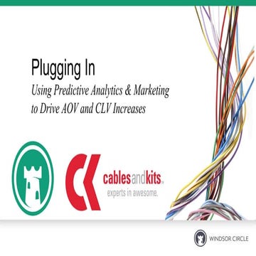Plugging In: Utilizing Predictive Analytics to Increase AOV & CLV