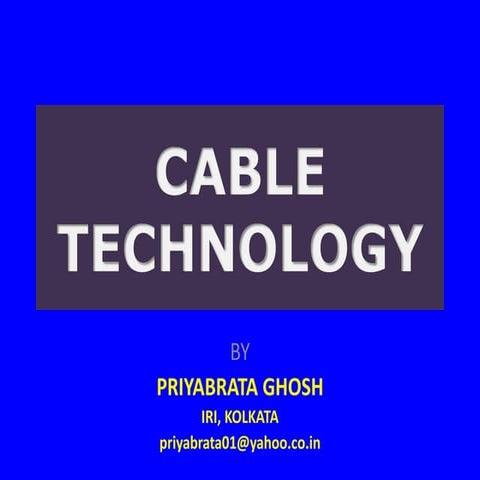 Cable technology 16