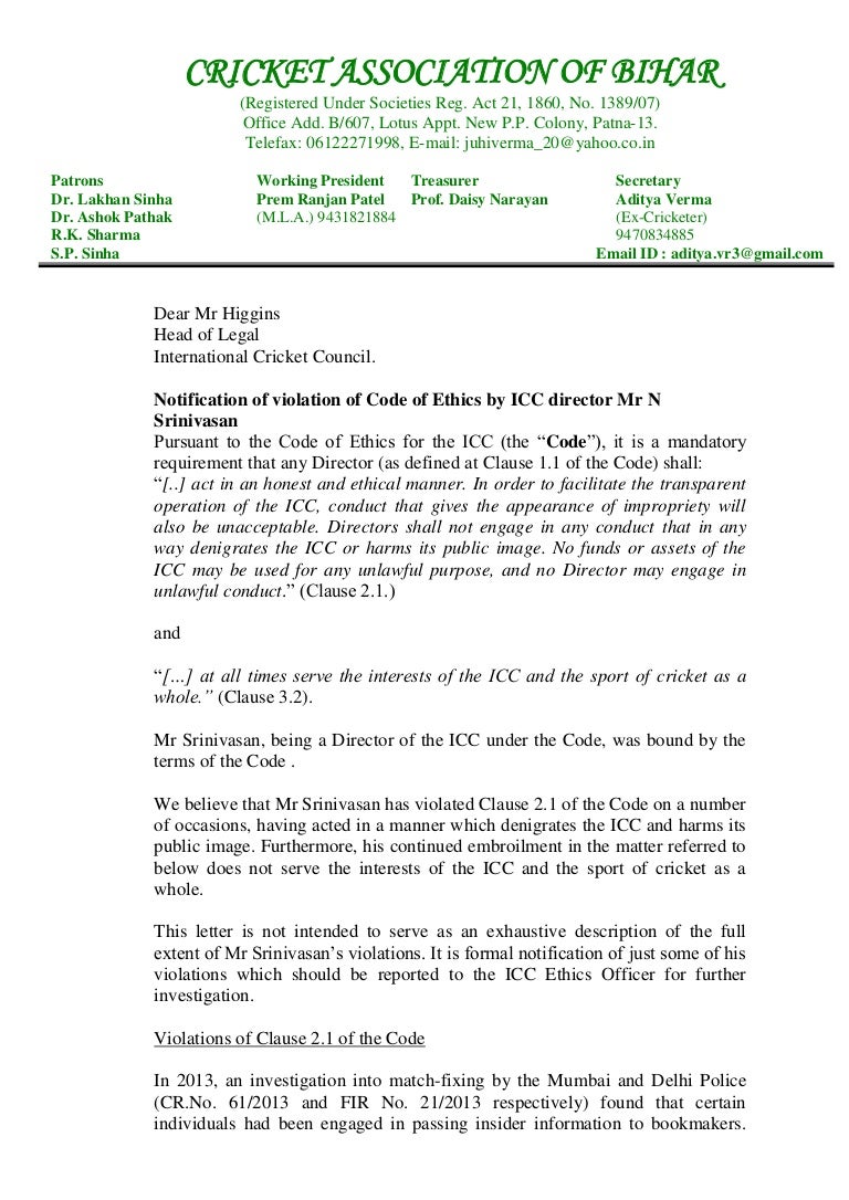 cab s letter to icc dmca letter