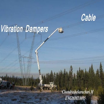 Cable vibration dampers  