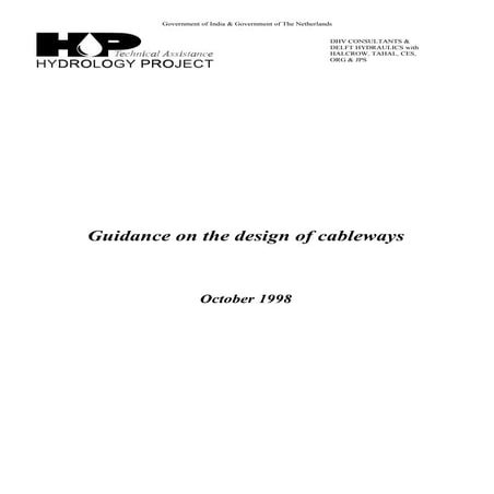 Cableway guidance note 1   design