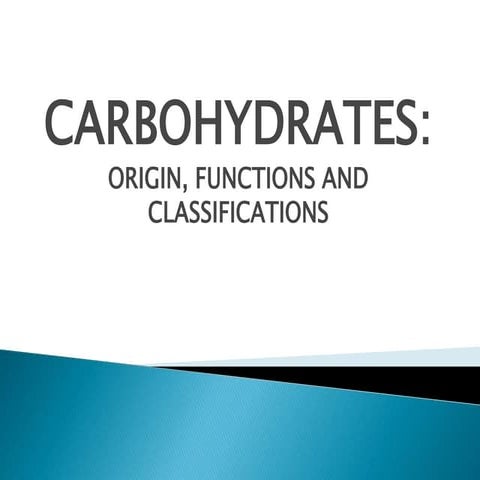 Cabohydrates