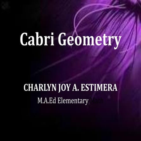 Cabri geometry