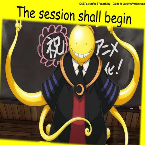 CABT SHS Statistics & Probability - Sampling Distribution of Means