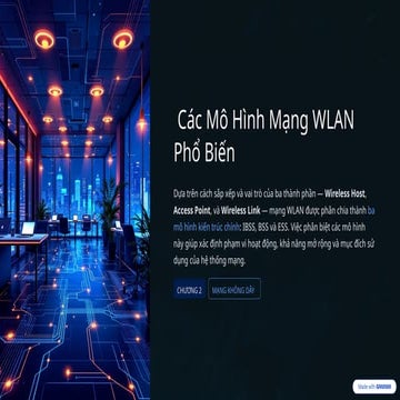 Comprehensive Overview of WLAN Network Models: IBSS, BSS, and ESS ...