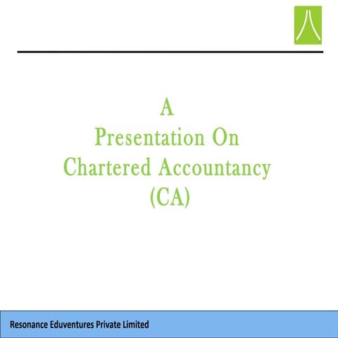 CA (Chartered Accountancy)