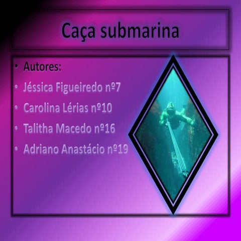 Caca Submarina[1] | PPTX