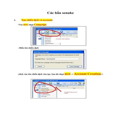 Huong dan cach ban Senuke