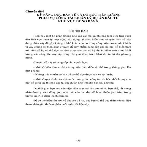 Cách đọc bản vẽ xây dựng