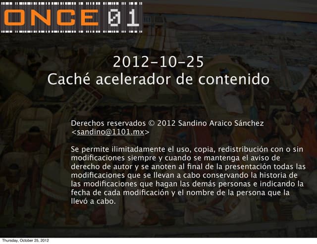 Caché acelerador de contenido