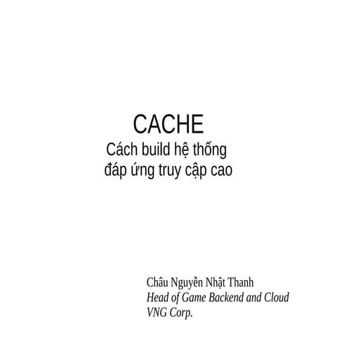 Cache hcm-topdev