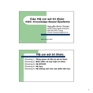 Cac he co so tri thuc