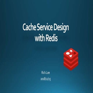 Redis Cache design | PPT