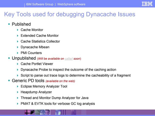 Cache Tooling