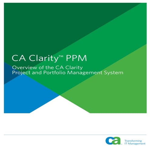 Ca Clarity Brochure Overview Short