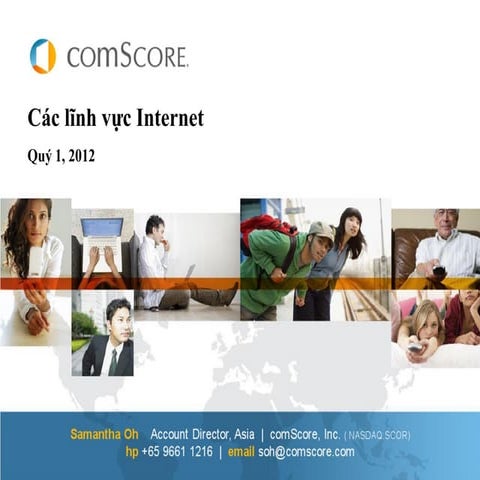 Các lĩnh vực Internet Quý 1, năm 2012