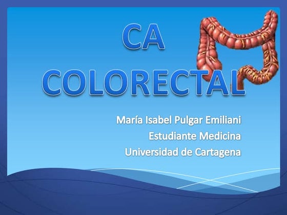 Pwp càncer de colon | PPTX