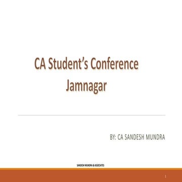 Recent Trends in Corporate Restructuring