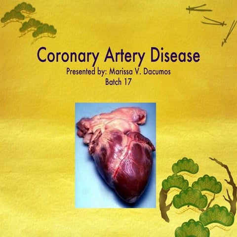 Coronary Artery Disease (CAD)