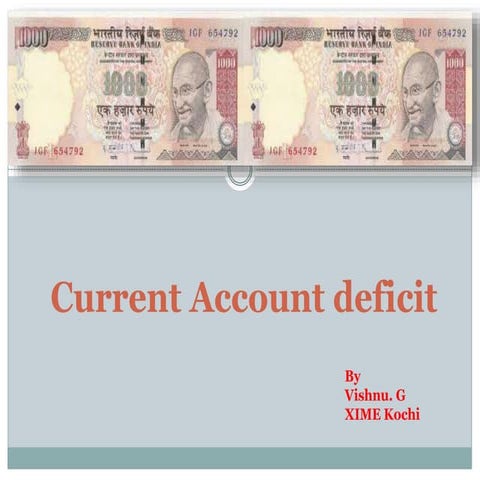 Current Account Deficit