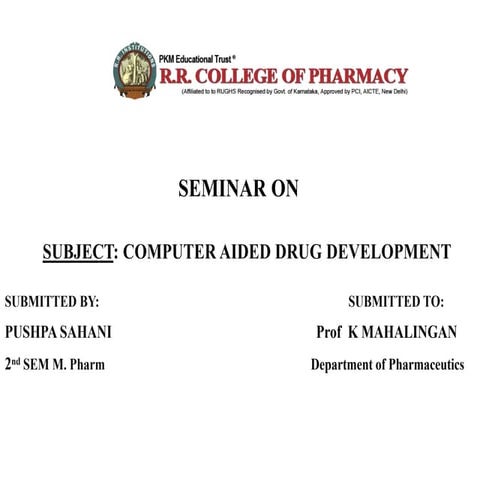 CAD note by Ms. Pushpa Sahani