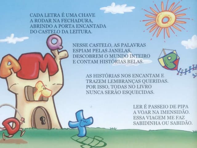 Cada letra uma aventura