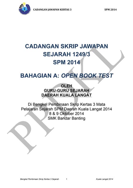 sejarah tingkatan 4