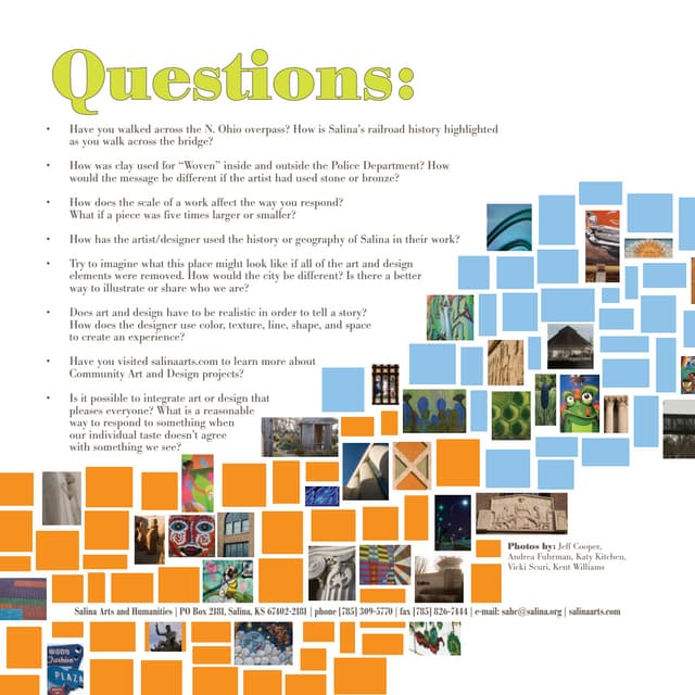 City of Salina Booklet-Community Art and Design 