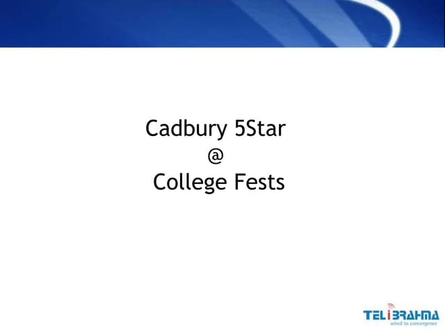 Cadbury 5 Star