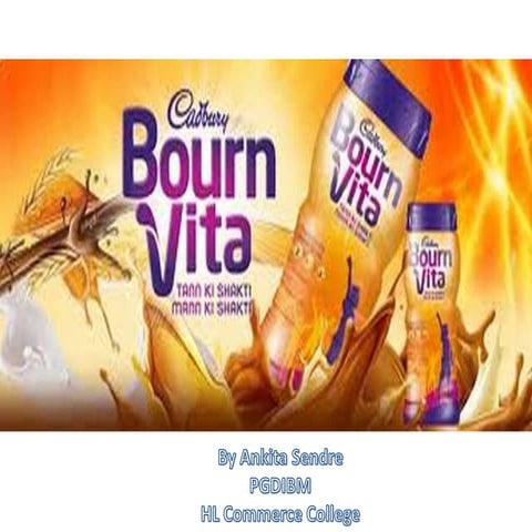 Cadbury bournvita ppt | PPTX