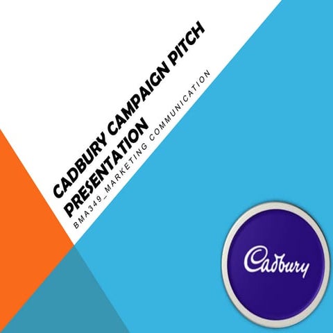 Cadbury campaign pitch presentation (naked idea agency)